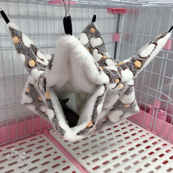 Warm Double Mezzanine Hammock Small Pet Hammock