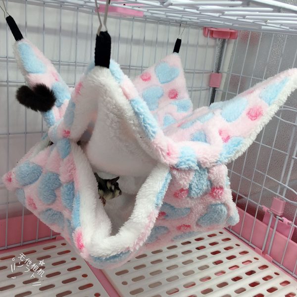 Warm Double Mezzanine Hammock Small Pet Hammock