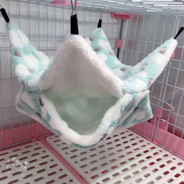 Warm Double Mezzanine Hammock Small Pet Hammock