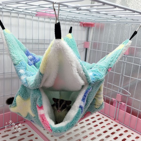 Warm Double Mezzanine Hammock Small Pet Hammock