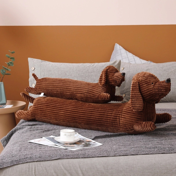 Cute Office Long Dachshund Plush Toys Stuffed