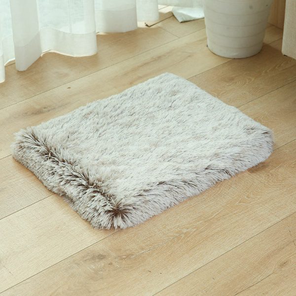 Pet winter plush square deep sleeping nest