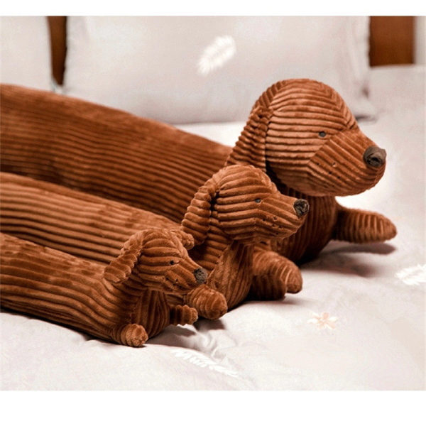 Cute Office Long Dachshund Plush Toys Stuffed